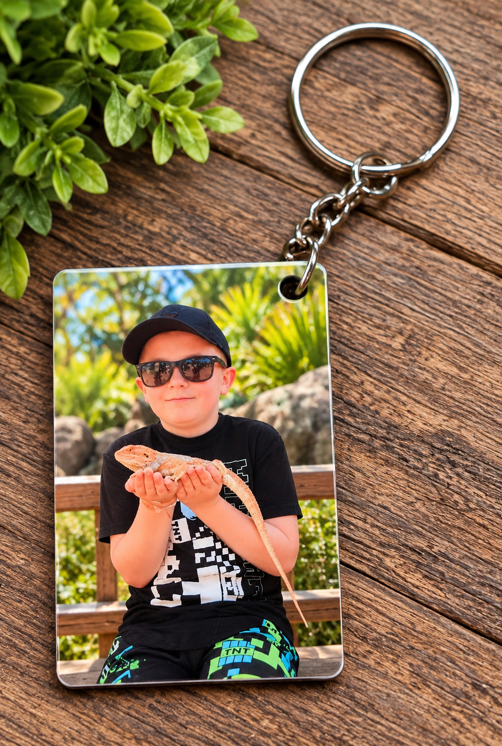 Personalised Wooden Keyring