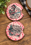 Antisocial Car Coaster Set