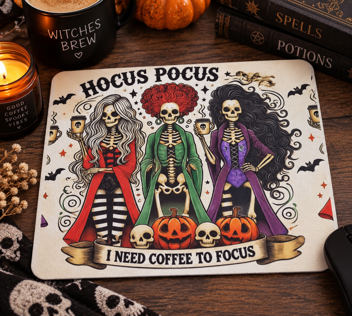 Hocus Pocus Mouse Mat